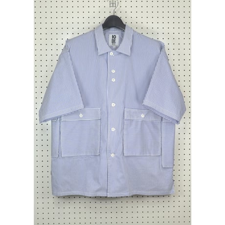 10匣 TENBOX / DRUG DELLAR SHIRS / STRIPE BLUE