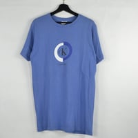 CALVIN KLEIN / S/S T-SHIRTS(USED) COL:BLUE NO.76