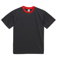 United Athle アスレチックTシャツ ブラック/レッド