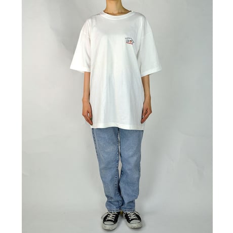 TOMMY HILFIGER / S/S T-SHIRTS(USED) COL:WHITE