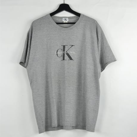 CALVIN KLEIN / S/S T-SHIRTS(USED) COL:GREY NO.74