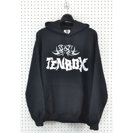 10匣 TENBOX / TRIBAL HOODIE / BLACK