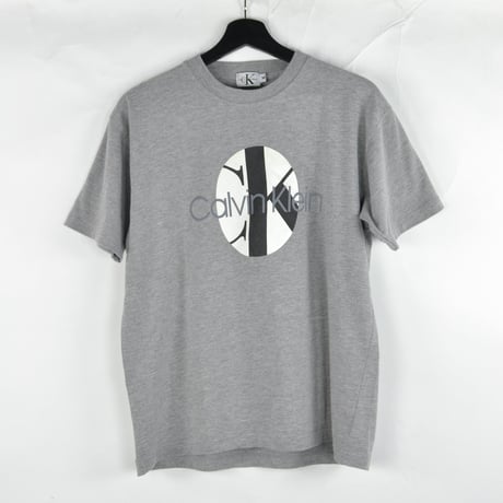 CALVIN KLEIN / S/S T-SHIRTS(USED) COL:GREY NO.53