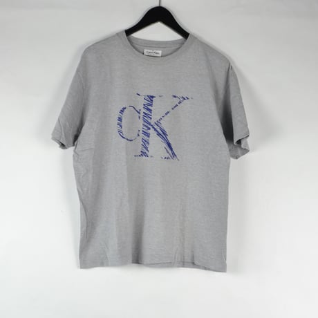 CALVIN KLEIN / S/S T-SHIRTS(USED) COL:GREY NO.115