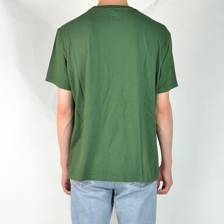 CALVIN KLEIN / S/S T-SHIRTS(USED) COL:GREEN