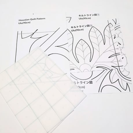 【パターン】Ulu（90㎝×90㎝）