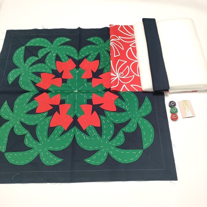 ❤️クリスマス豪華なハワイX'mas⛱️ハワイアンキルト✈️カリキ