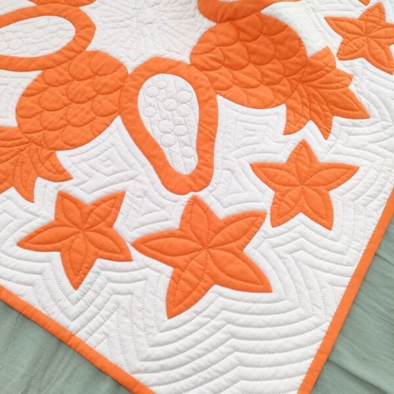 Junko様【キット】ハワイアンキルト Junko様【キット】ハワイアンキルト Junko様【キット