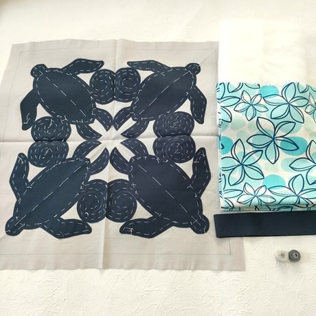 Junko様【キット】ハワイアンキルト Junko様【キット