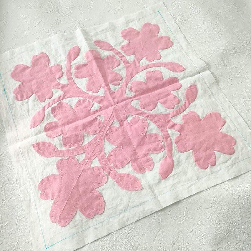 パターン☆サクラサク | Aloha Quilt_Keiko Kuno