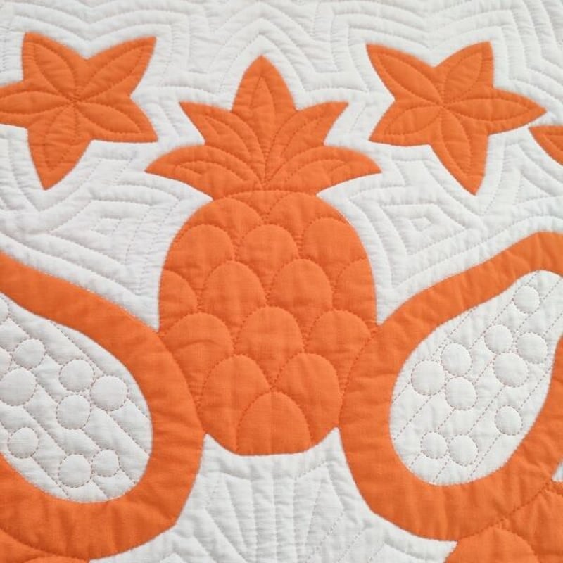 キット☆ハワイのフルーツたち（90㎝） | Aloha Quilt_Keiko Kuno