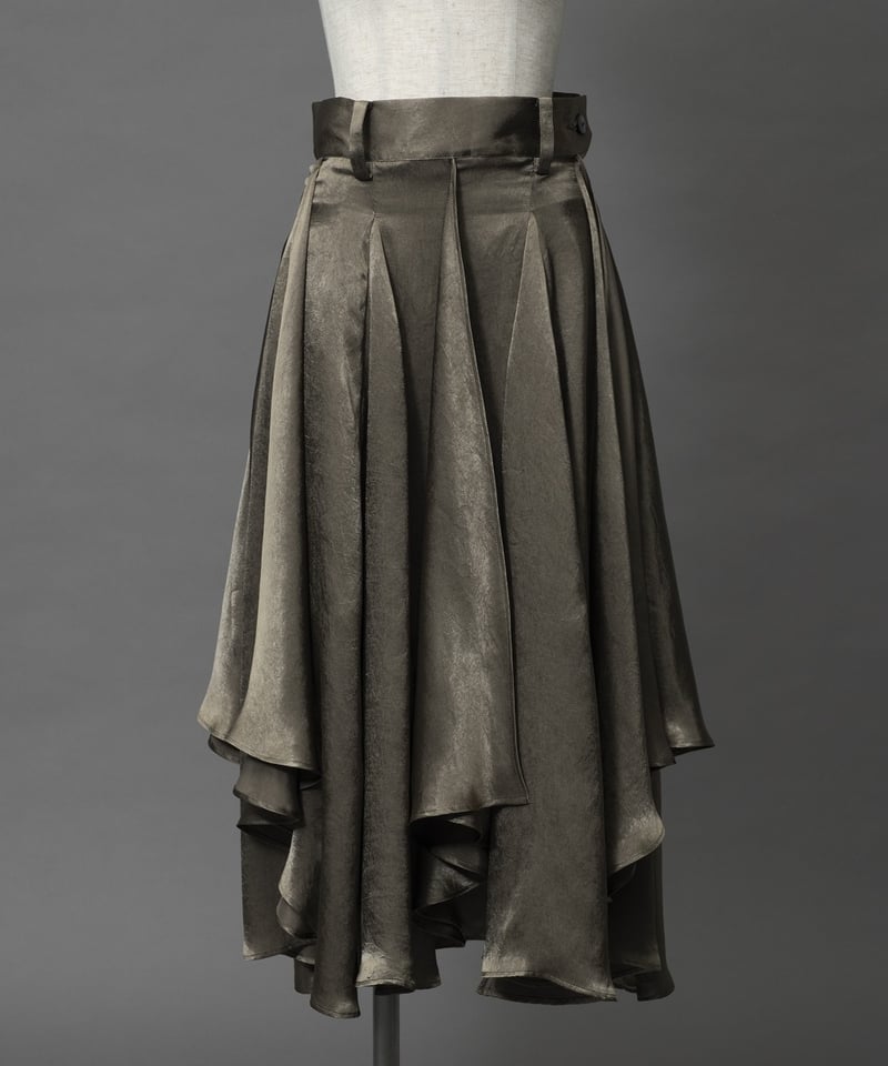 2025/9/30-11/1 WEB注文受付中】さんざめくスカート | ha | za | ma