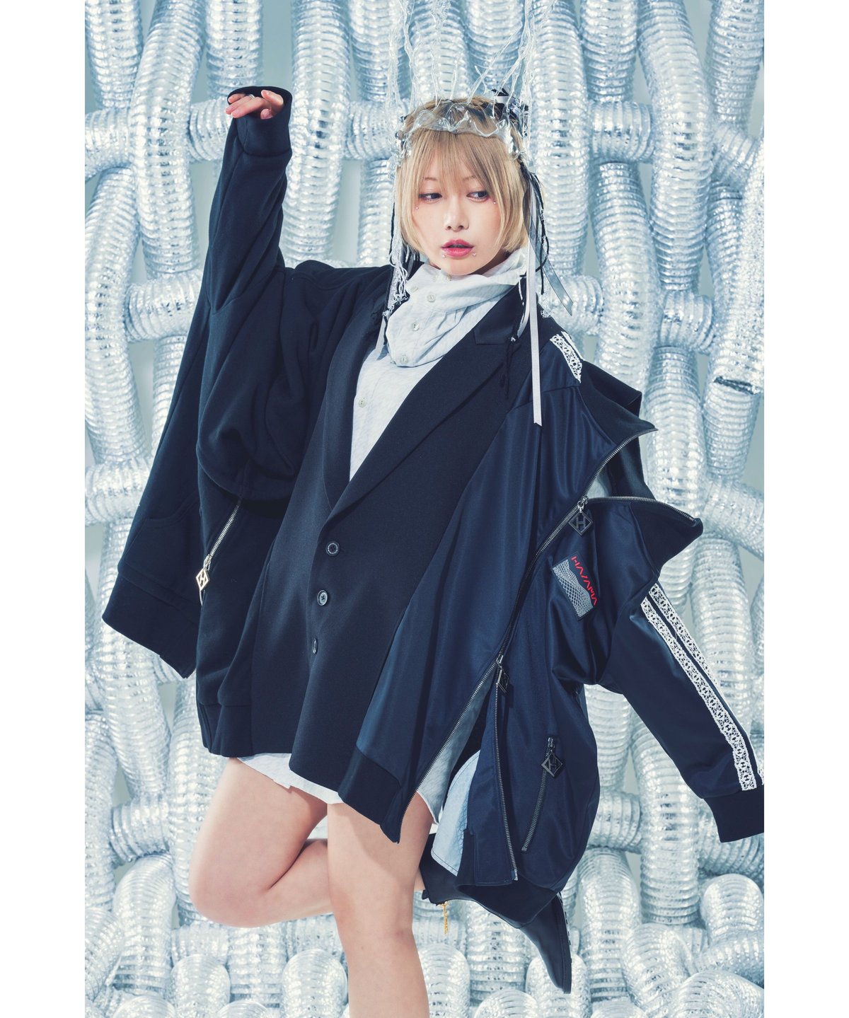 突然変衣のジャケット-type μ- | ha | za | ma 突然変衣のジャケット-type μ- | ha | za | ma