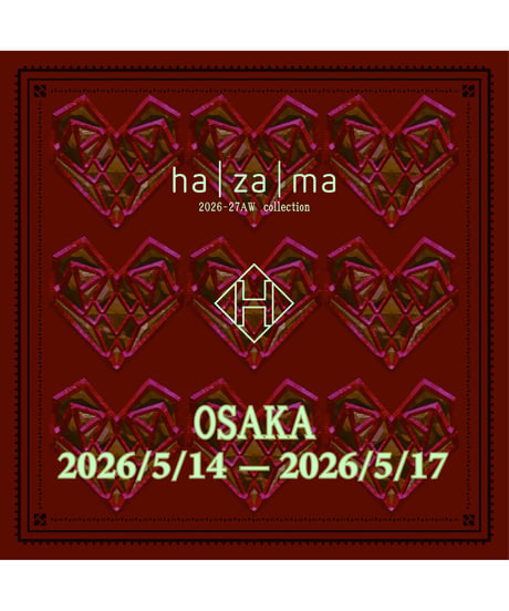 hazama 弾願奏填のルージュ 01.特別な毎日 black 2024-25AW 弾願奏填のアイシャドウ#hazama_fashion