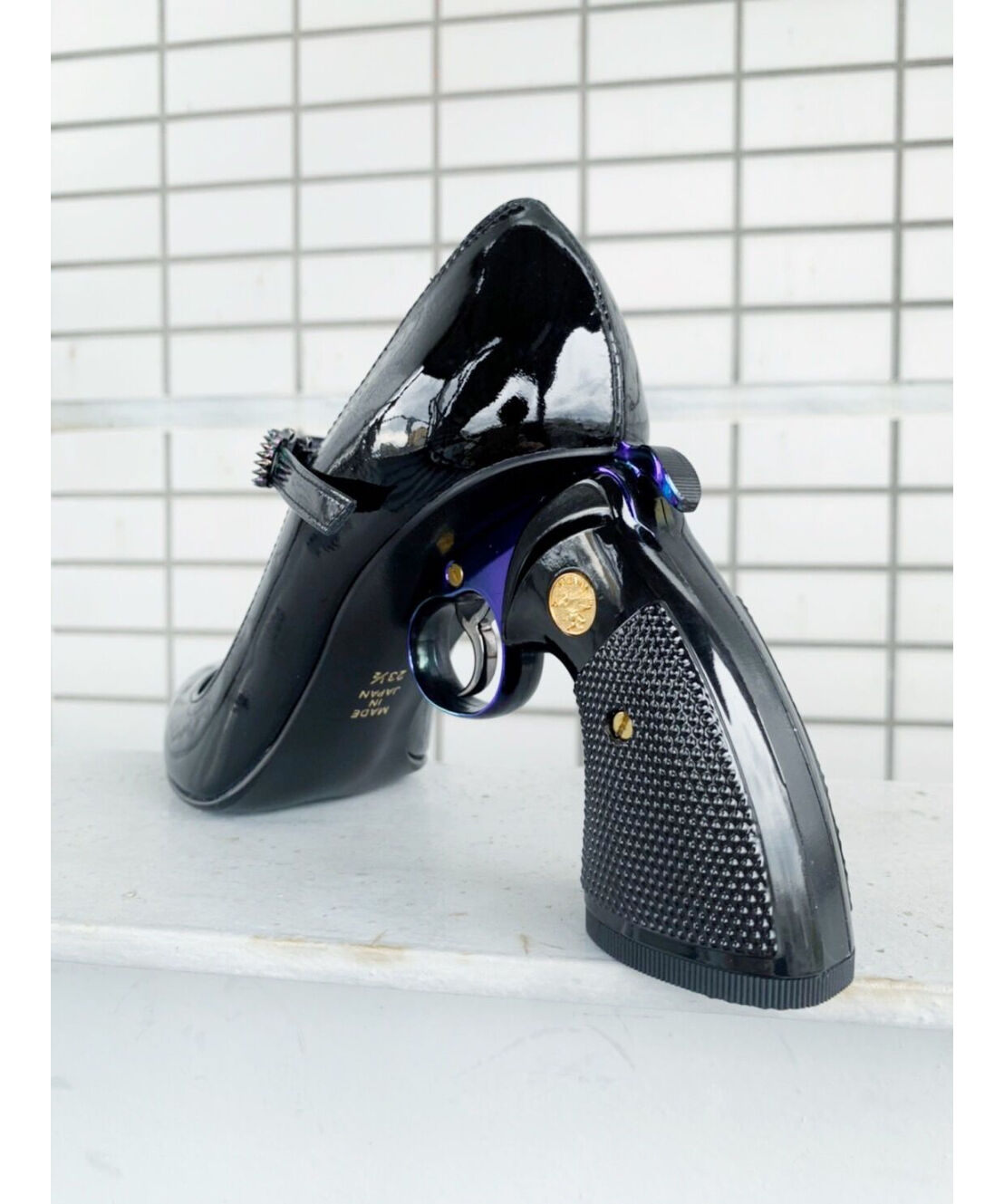B品】惹き鉄となるヒールパンプス( scarlet bullet ver. / aurora
