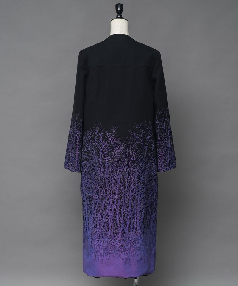 2025/9/30-11/1 WEB注文受付中】 『森』ノーカラージャケットコート