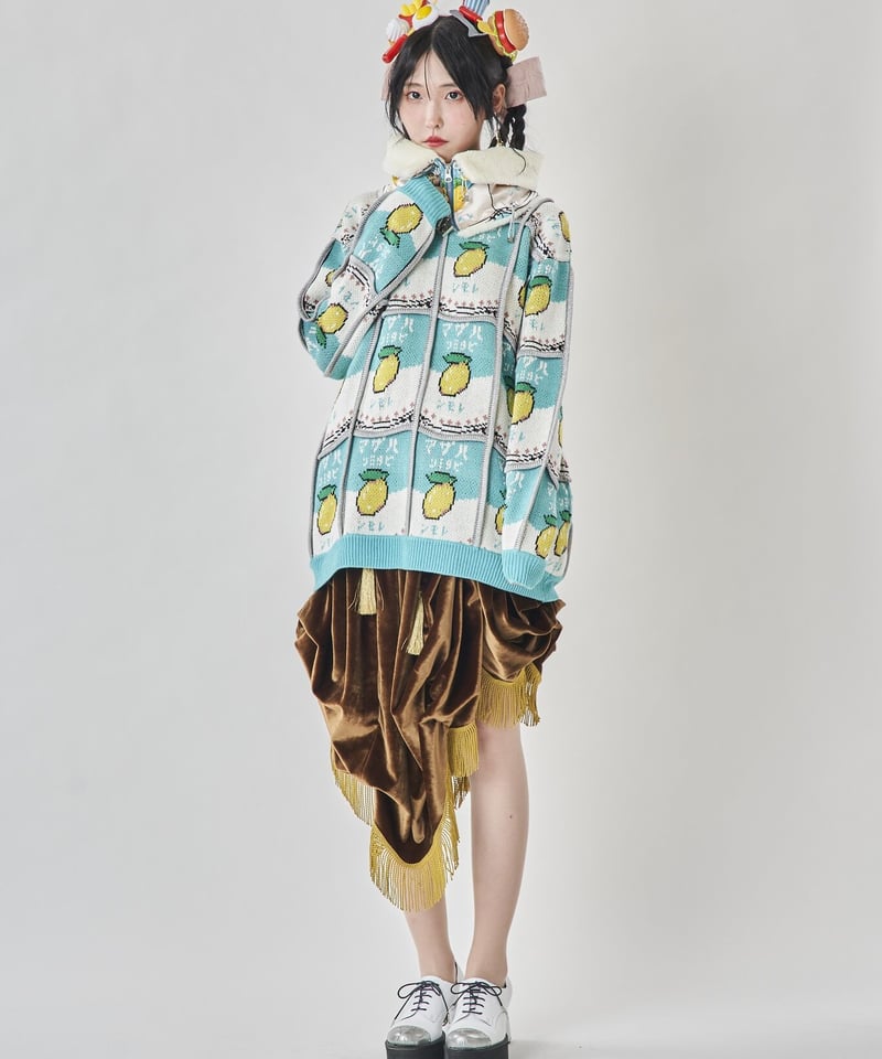 リコピン命/ビタミン命のニット | ha | za | ma 