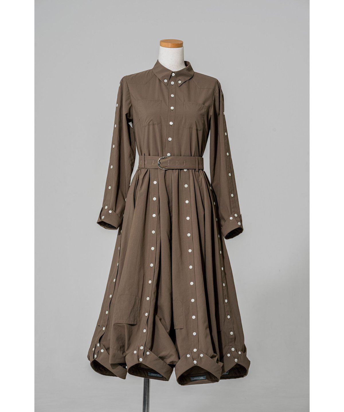 hazama 突然変衣のシャツワンピース-typeΩ- 【公式通販】