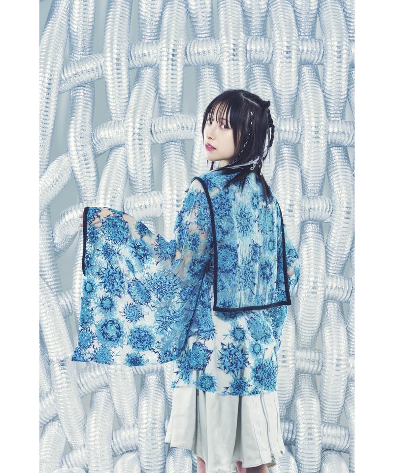 hazama supernova lace blouson