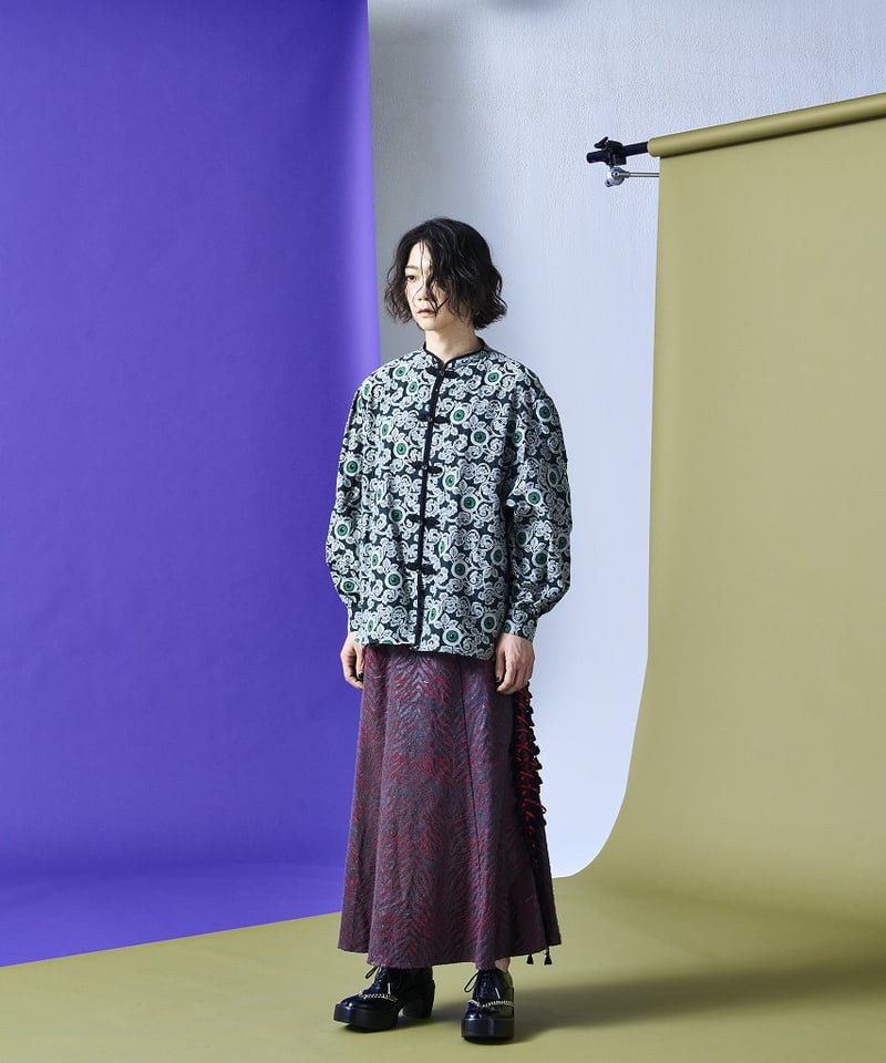 ストライプ模様のドレスシューズ ブラック・シルバー26.0／４２号 Maison Margiela モンスター レースアップ ドレスシューズ Tabi