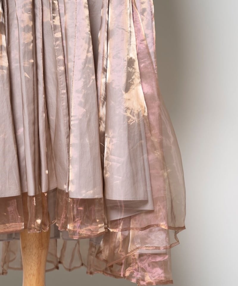 hazama 夜空に駆ける透明彩度のワンピース ホワイト M