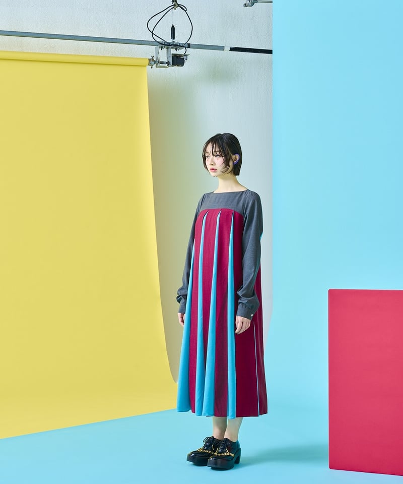 2025/9/30-11/1 WEB注文受付中】たなびくワンピース | ha | za | ma