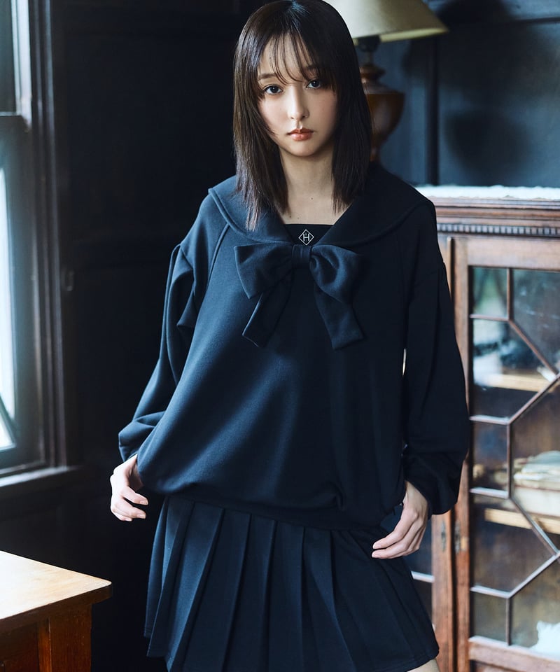 と*ろ様 hazama 大人に向けたセーラー服 2026/5/13-2026/6/16 WEB注文受付中】大人に向けたセーラー服(スカート)