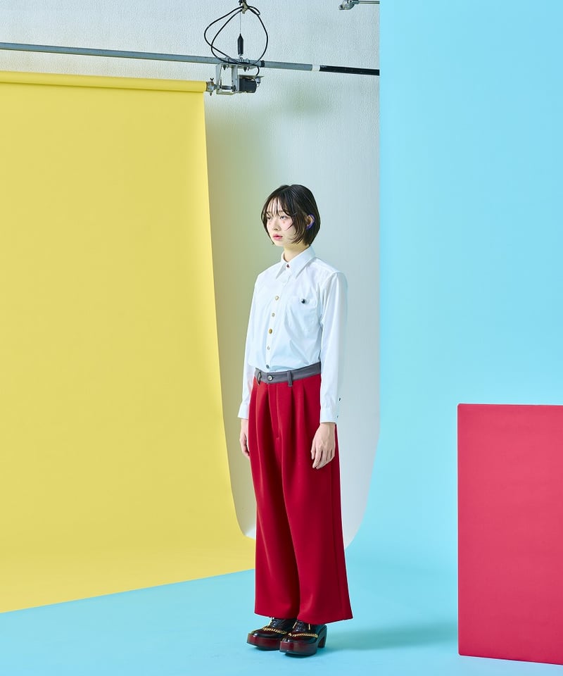 hazama ハザマ 2021PC 寄り添うワイドサルエルパンツ hazama ハザマ 2021PC 寄り添うワイドサルエルパンツ hazama