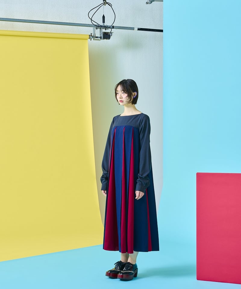 2025/9/30-11/1 WEB注文受付中】たなびくワンピース | ha | za | ma