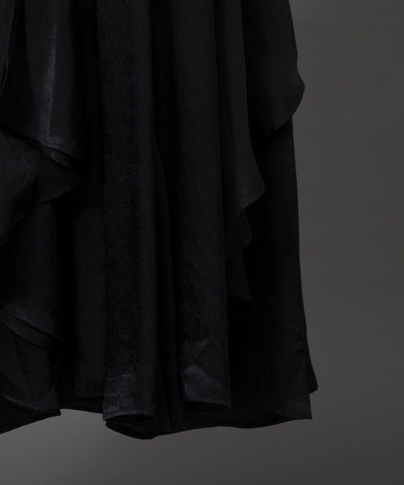 2025/9/30-11/1 WEB注文受付中】さんざめくスカート | ha | za | ma