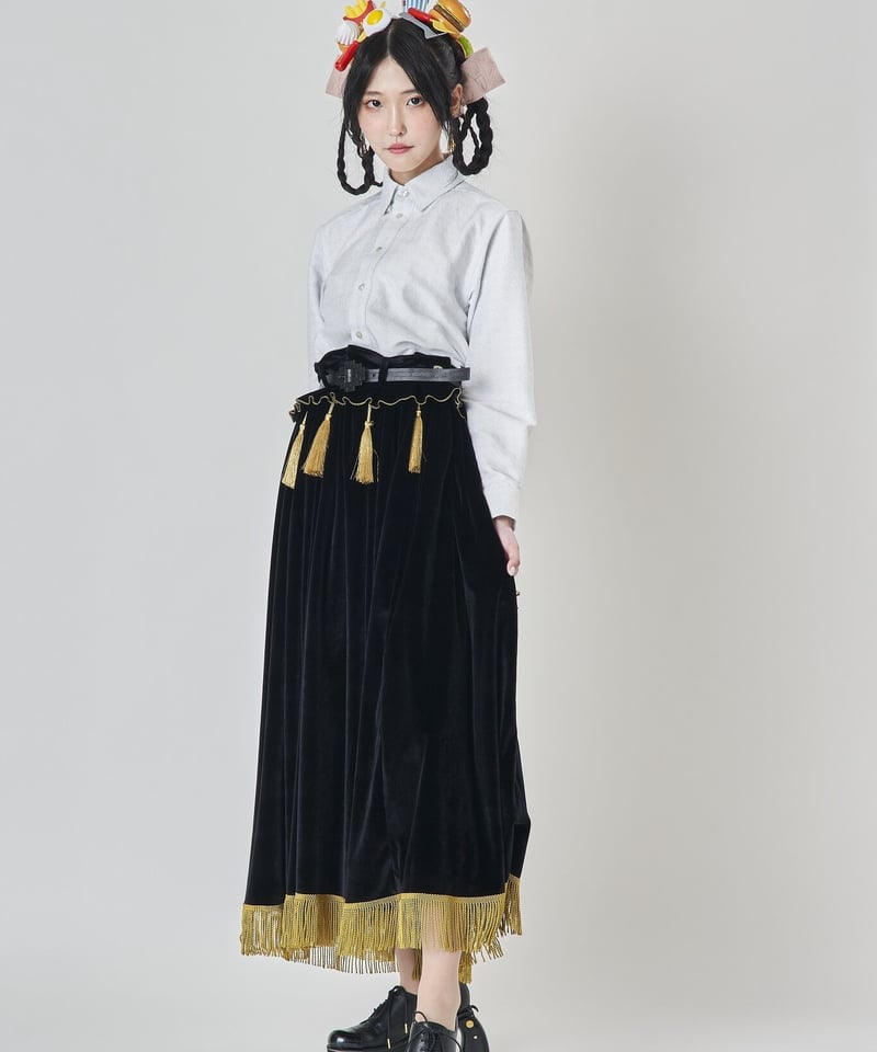 幕開けのベルベットスカート | ha | za | ma 幕開けのベルベットスカート | ha | za | ma