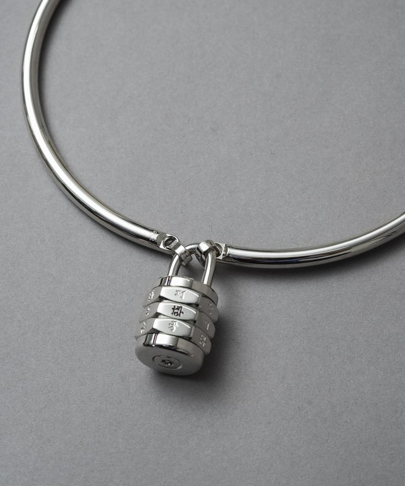 2025/9/30-11/1 WEB注文受付中】ま製魔除けのダイヤルロックチョーカー