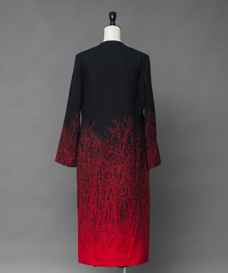 2025/9/30-11/1 WEB注文受付中】 『森』ノーカラージャケットコート