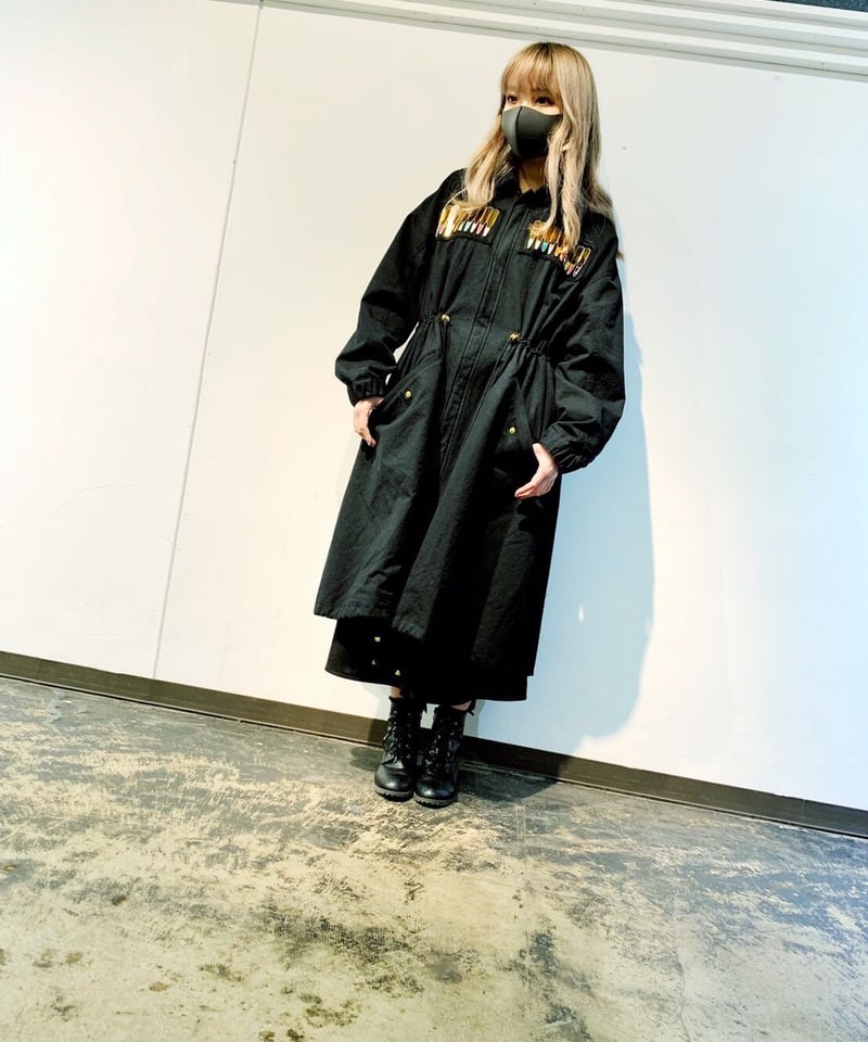 ha|za|ma 弾願奏填のモッズコート