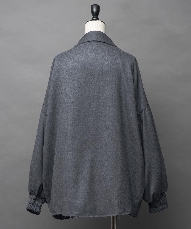 定価数万円【新品】エレガントジャケット生地が細かく上品でエレガントなデザイン 2025/9/30-11/1 WEB注文受付中】なれ果てのジャケット | ha | za