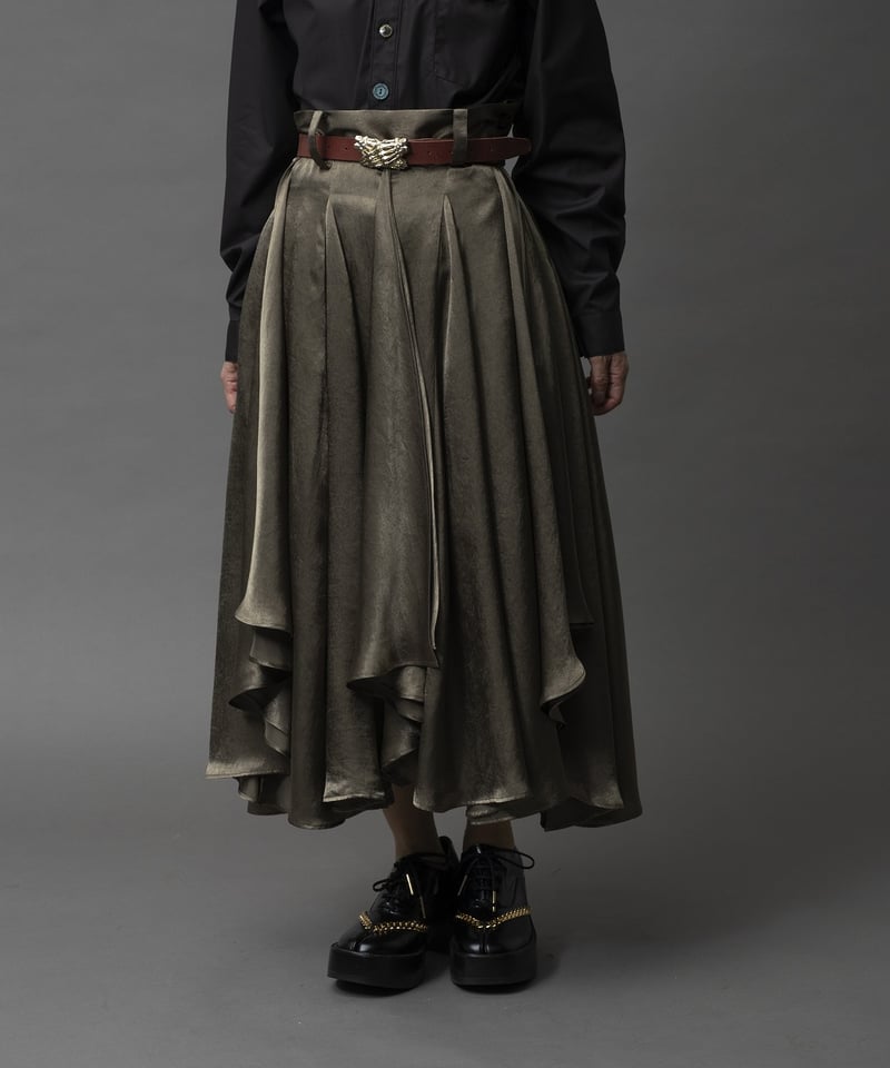 2025/9/30-11/1 WEB注文受付中】さんざめくスカート | ha | za | ma