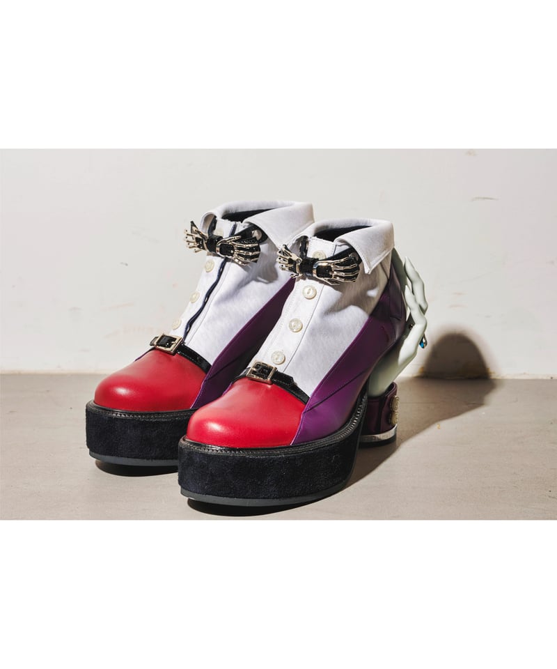 定位置を忘れ、惹きずり込まれる運命のヒールブーツ 28.5cm