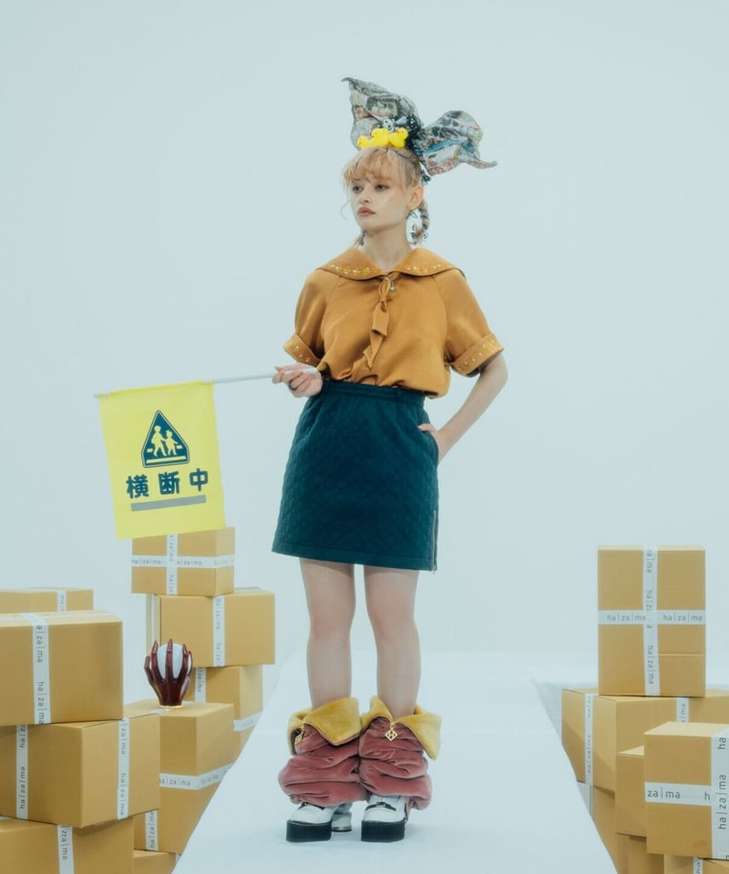 誰もに向けたセーラー服(半袖ver.) | ha | za | ma 