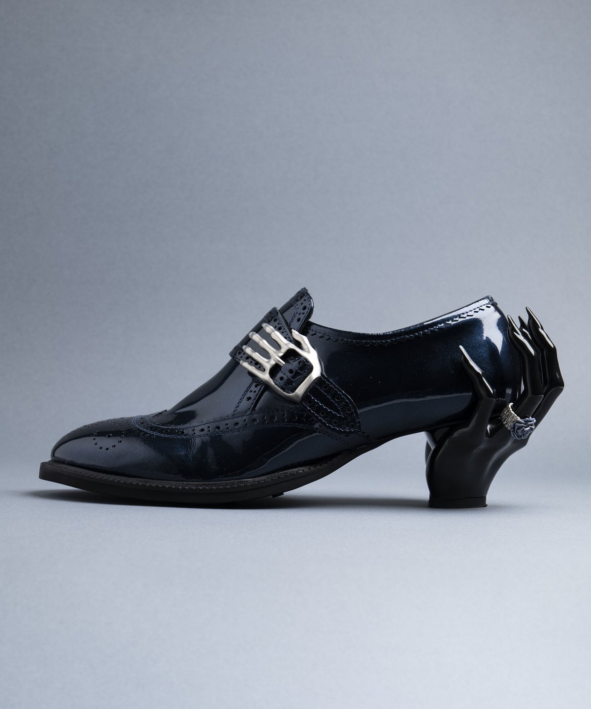 hazama 引きずり込まれる運命のヒールパンプス black/white hazama 引きずり込まれる運命のヒールパンプス black/white ha