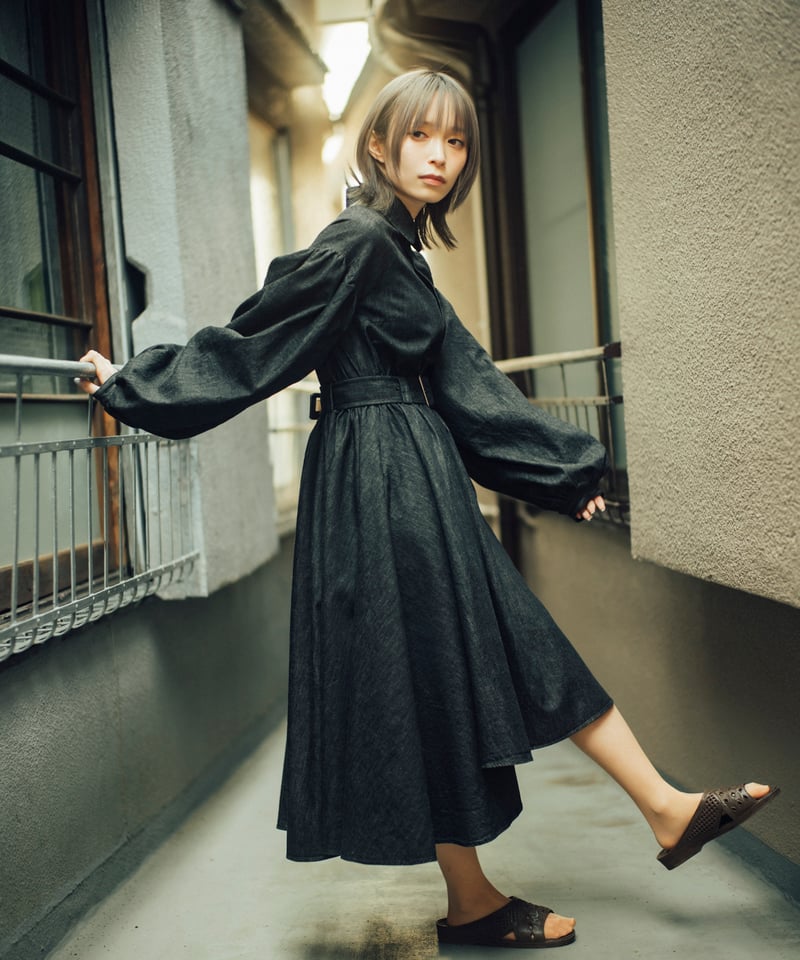 2024/12/26-2025/2/1 WEB注文受付中】経年真価のワンピース <denim