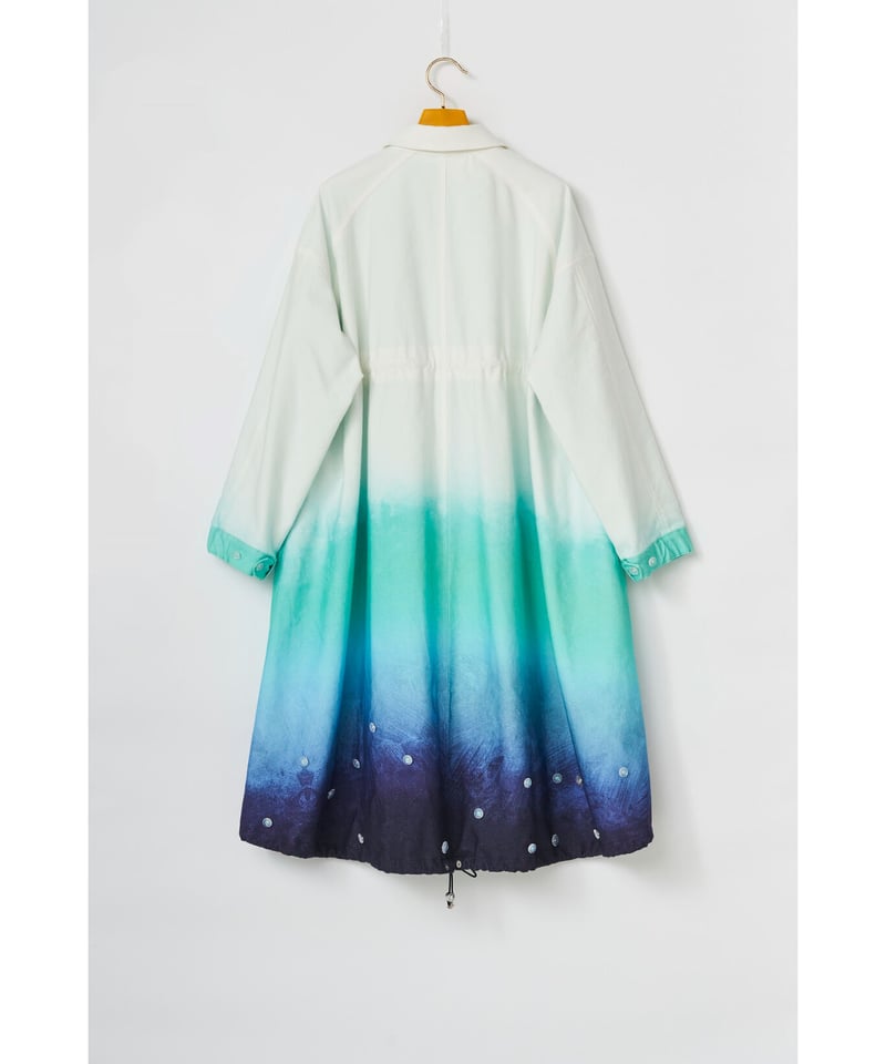 新品hazama 見えないものを見ようとして見上げた夜空のモッズコート