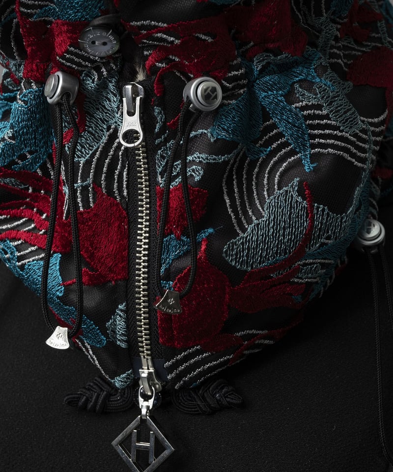 ha|za|ma　レーススヌード 2025/9/30-11/1 WEB注文受付中】尾を引き奏でる波紋のレース