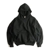 Los Angeles Apparel 14oz. Heavy Fleece Hooded Pullover Sweatshirt Sweatshirt  BLACK