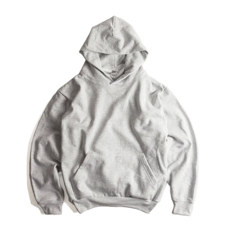 14oz Heavy Fleece Hoodie Ash Los Angeles Apparel 14oz. Heavy