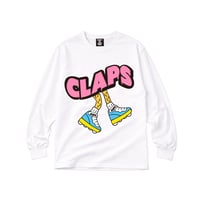 (L/S TEE )ROLL FORWARD(WHITE)