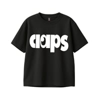 CLAPS BASIC LOGO T-SHIRT (BLACK)
