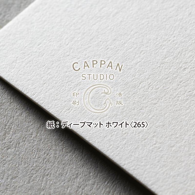 ディープマット ホワイト 四六判:265kg【無地】 | CAPPAN ディープマット ホワイト 四六判:265kg【無地】 | CAPPAN