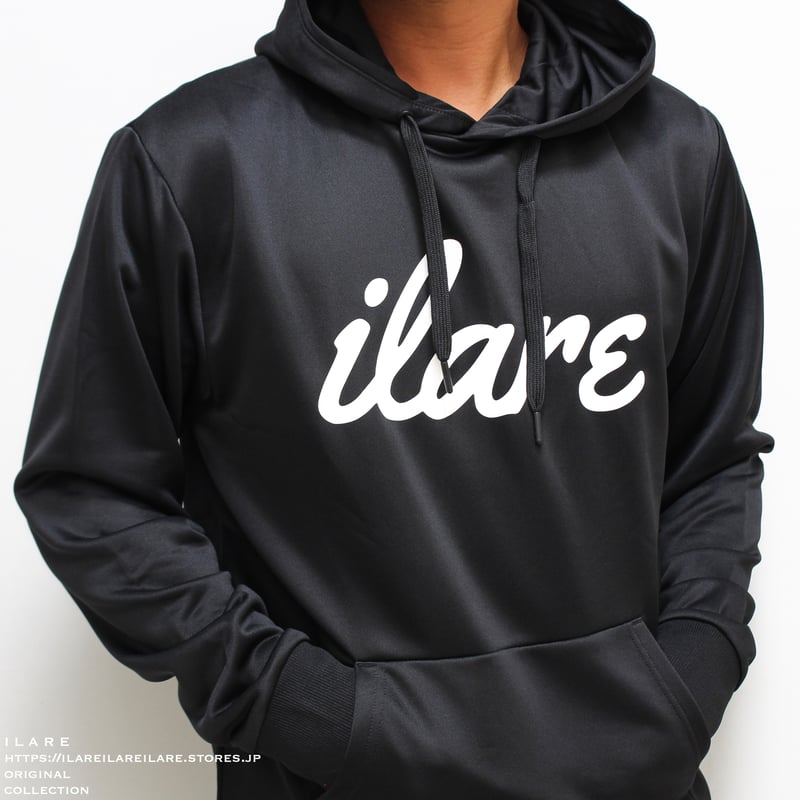 ilare ロゴパーカー/スポーツMIX-s/ブラック | ILARE -イラーレ- 