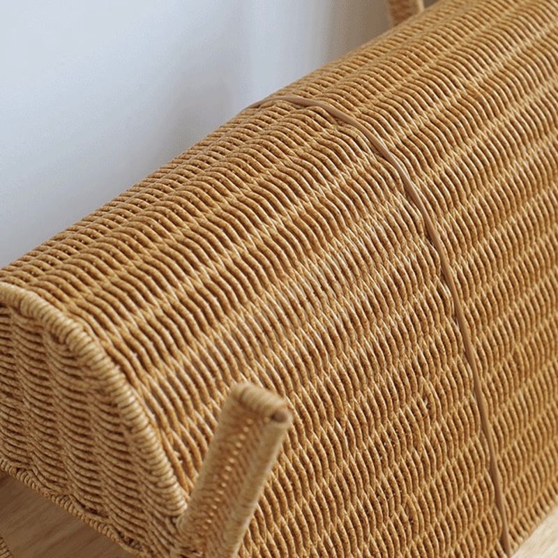 ラタン調 マガジンラック 収納 ブックスタンド バスケット | 70PARK