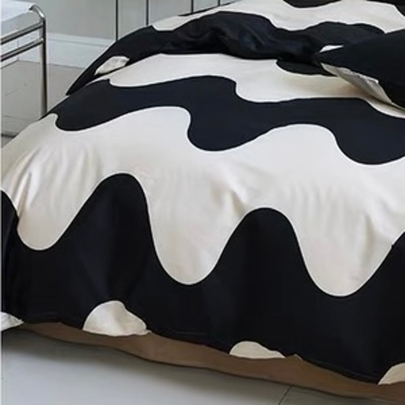 なみなみ ウエーブ 布団カバーセット 全2種 ベッドカバー | 70PARK